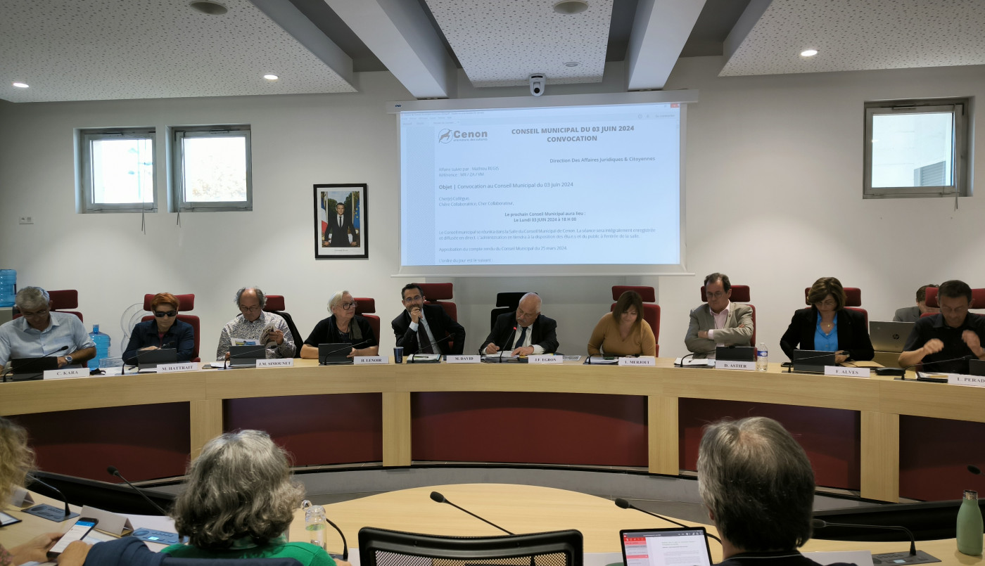 Conseil municipal du 26 mai 2025