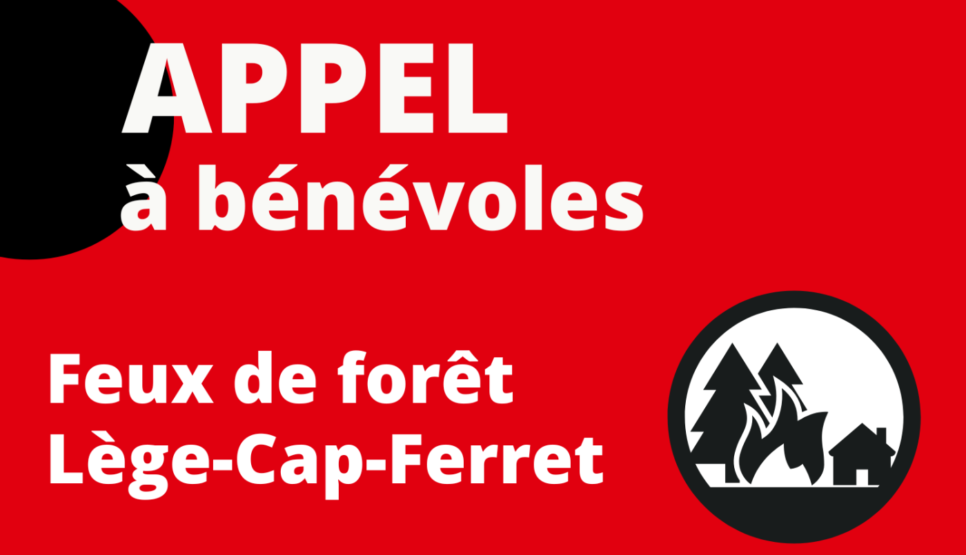 Incendies en Gironde : appel à bénévoles et collecte de dons