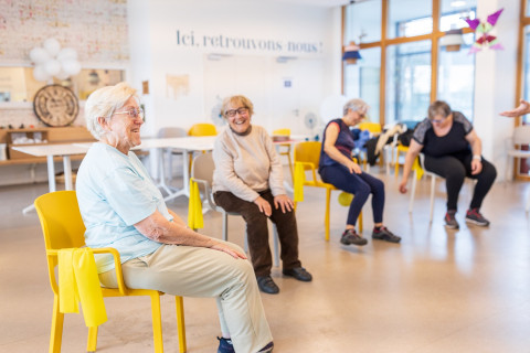 gym douce à la résidence autonomie Pelletan