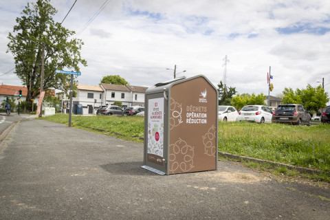 Les bornes à déchets alimentaires arrivent à Cenon
