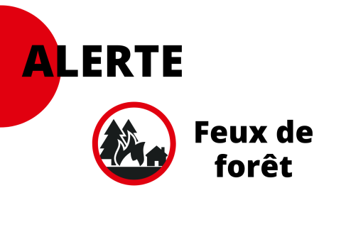 Risque rouge feux de forêt 