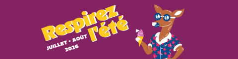 Respirez l'été : programme du mois d'août 2026