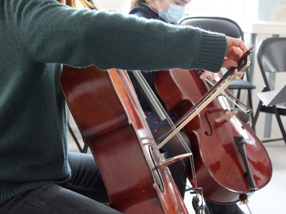 répétition des violoncellistes
