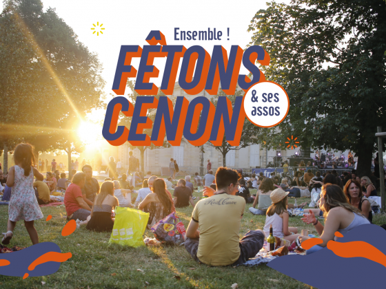 visuel de l'évènement Ensemble Fêtons Cenon et ses associations.