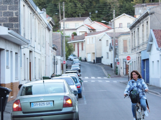 déplacement vélo rue Maréchal Joffre