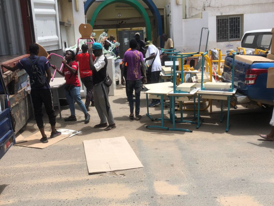 dons à Ouakam